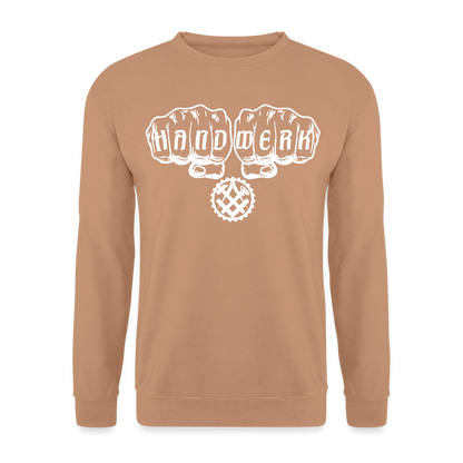 Unisex Pullover "Mechaniker" Mocca Unisex Pullover
