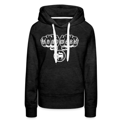 Frauen Premium Hoodie "Fleischer" Anthrazit Frauen Premium Hoodie