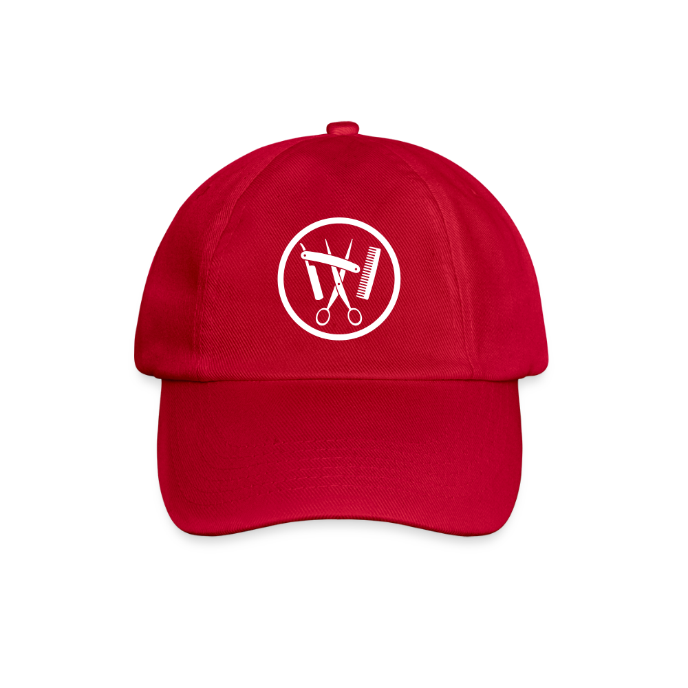Baseballkappe "Friseur" klassisch Rot One size Baseballkappe