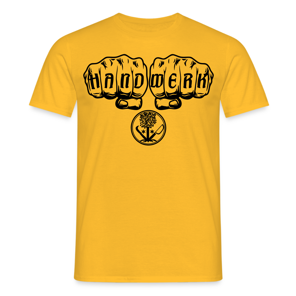 Unisex T-Shirt "GaLaBauer" Gelb Männer T-Shirt