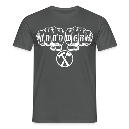 Unisex T-Shirt "Installateur" Anthrazit Männer T-Shirt
