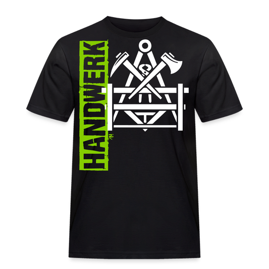 Unisex Workwear T-Shirt "Betonbauer" - Schwarz
