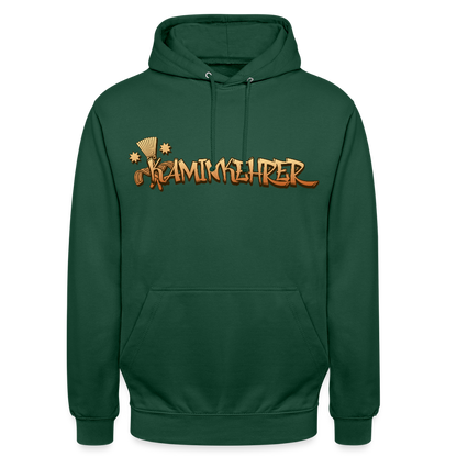 Unisex Hoodie "Kaminkehrer" Flaschengrün Unisex Hoodie