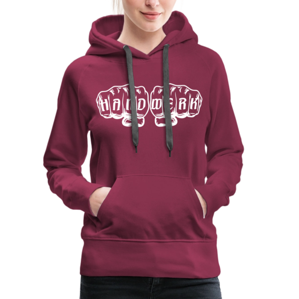 Frauen Premium Hoodie "Handwerk" Frauen Premium Hoodie