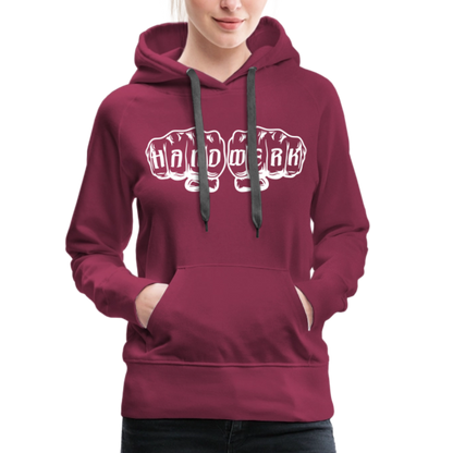 Frauen Premium Hoodie "Handwerk" Frauen Premium Hoodie