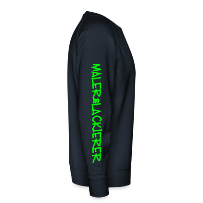 Unisex Premium Pullover "Maler+Lackierer" neongrün Männer Premium Pullover