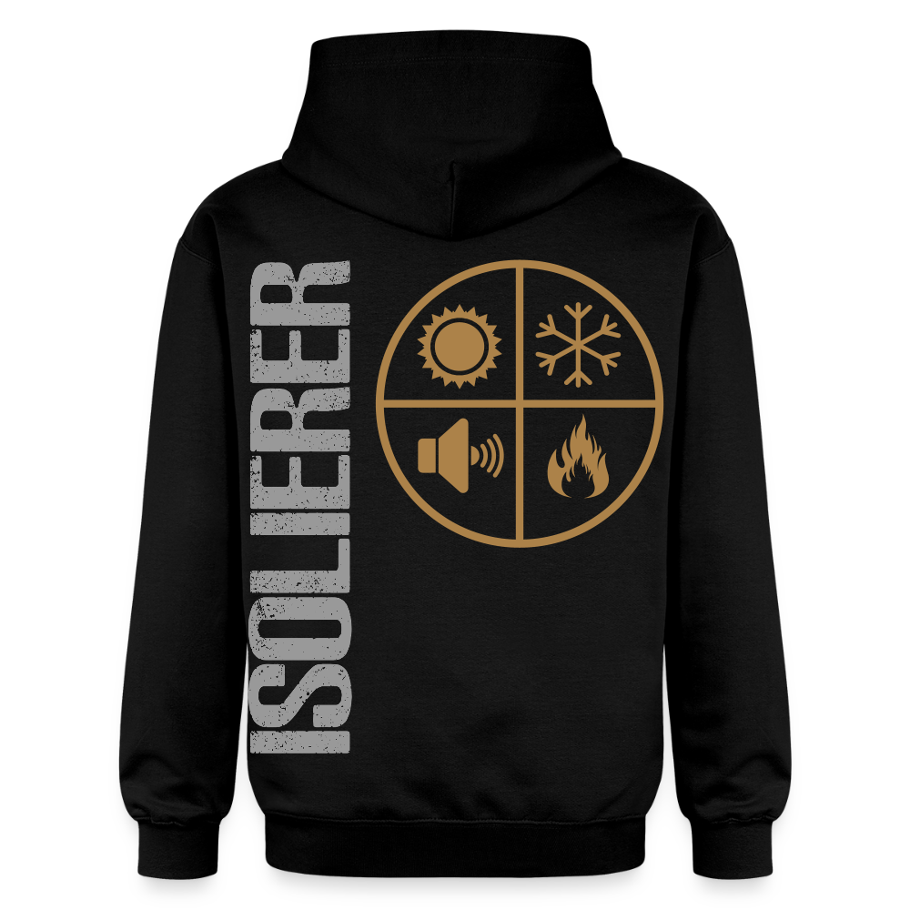 Gildan Unisex Softstyle® "Isolierer" Schwarz Gildan Unisex Softstyle® Midweight Hoodie