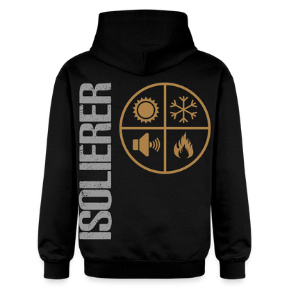 Gildan Unisex Softstyle® "Isolierer" Schwarz Gildan Unisex Softstyle® Midweight Hoodie
