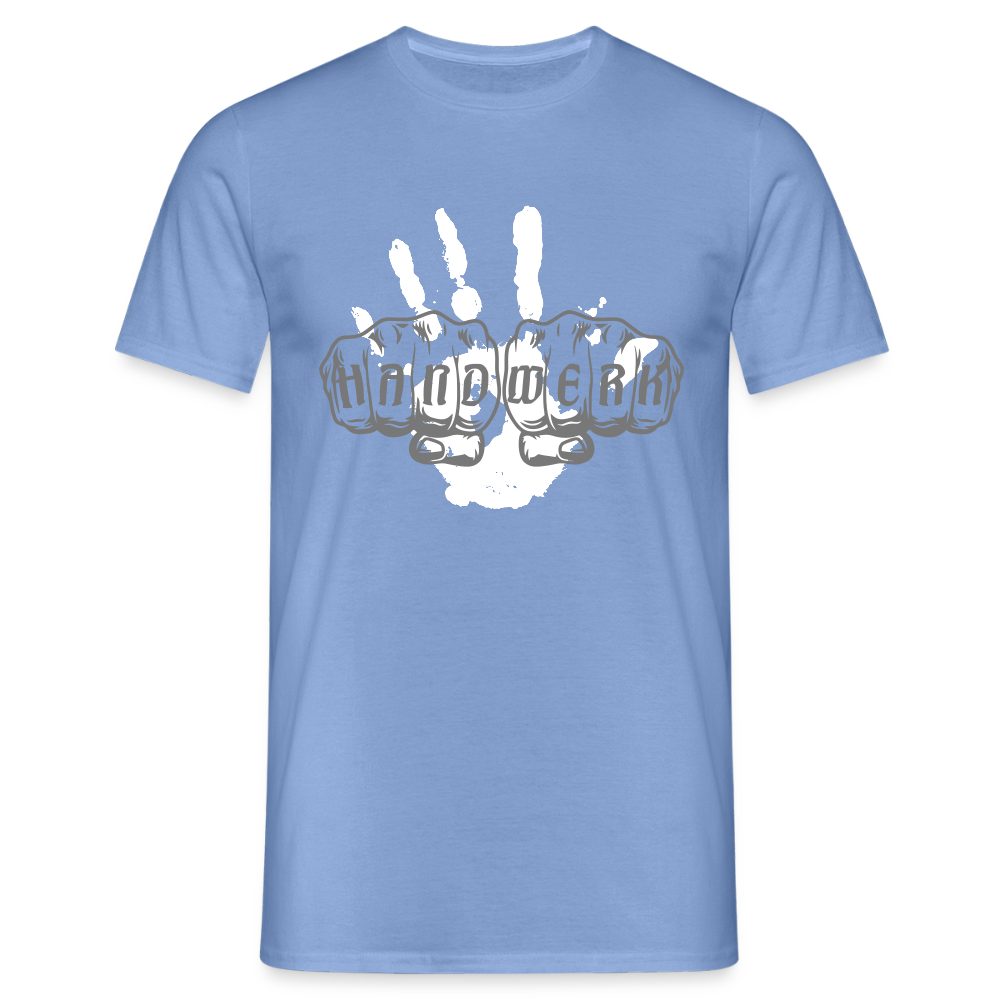 Unisex T-Shirt "Hand" carolina blue Männer T-Shirt
