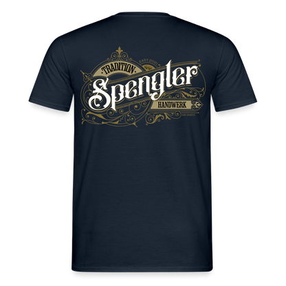 Unisex T-Shirt "Spengler"-Nostalgie von Spreadconnect, Männer T-Shirt mit nostalgischem Druck, weiches Baumwollmaterial, bequemes Design