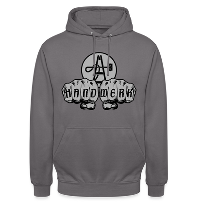 Unisex Hoodie "Gebäudereiniger" Mittelgrau Unisex Hoodie
