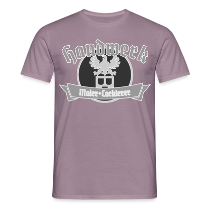 Unisex T-Shirt "Maler/Lackierer" Lilagrau Männer T-Shirt