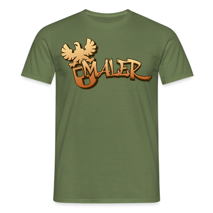Unisex T-Shirt "Maler" Militärgrün Männer T-Shirt