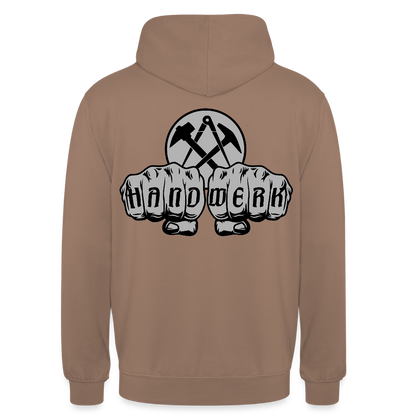 Unisex Hoodie "Dachdecker" beidseitig bedruckt Unisex Hoodie