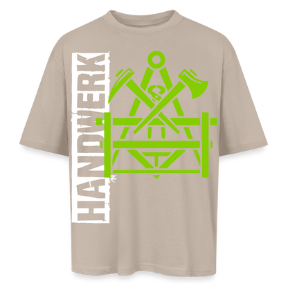 Oversized Unisex T-Shirt "Betonbauer" Sahara Oversized Unisex T-Shirt