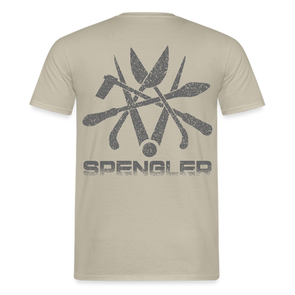 Unisex T-Shirt "Spengler" Sandbeige Männer T-Shirt