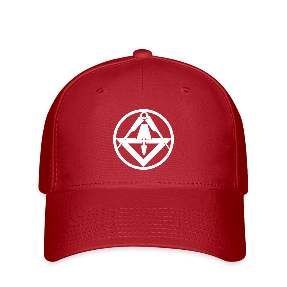 Flexfit Cap "Stuckateur" Rot Flexfit Cap