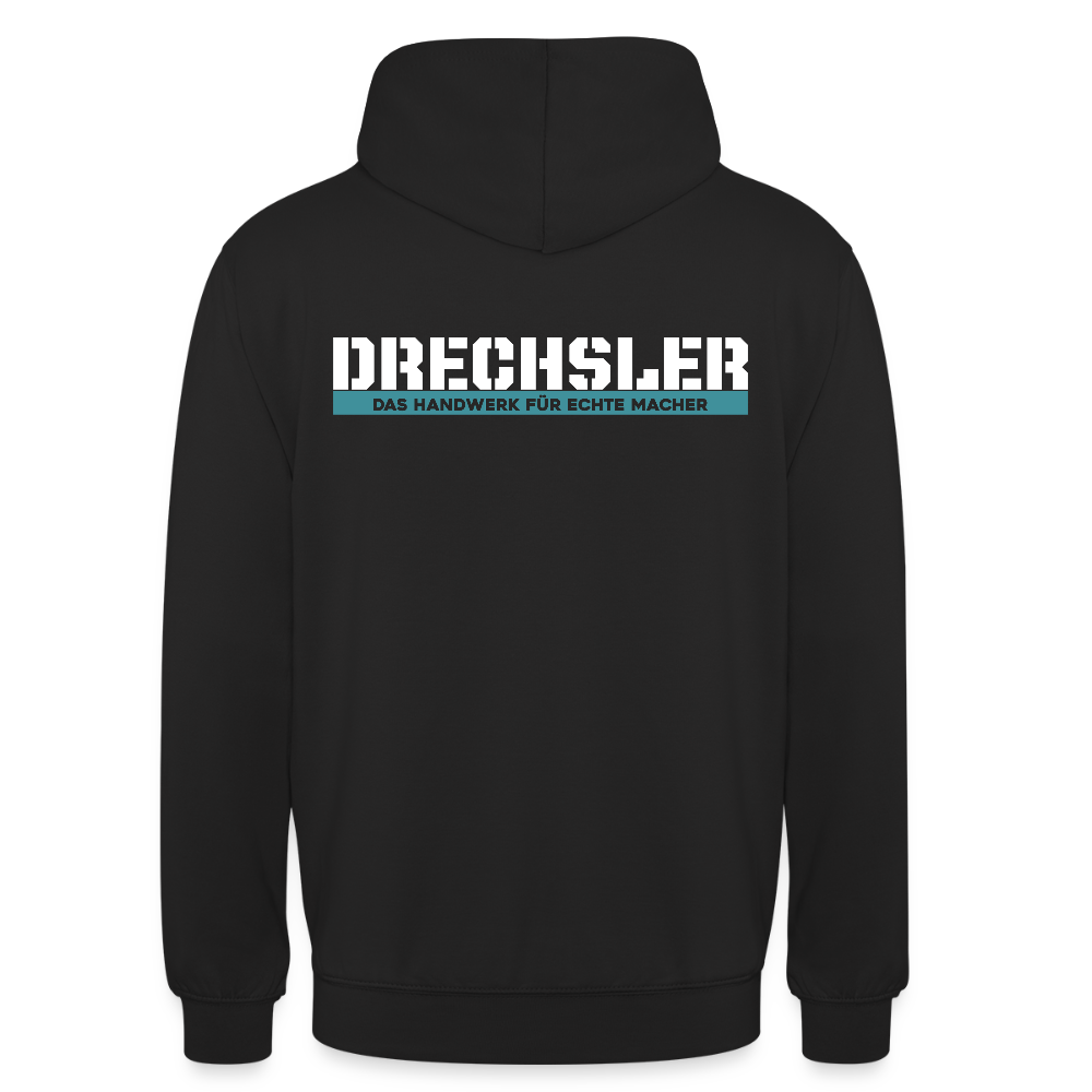 Unisex Hoodie HW-300 | MACHER "Drechsler" Schwarz Unisex Hoodie {{ color }}