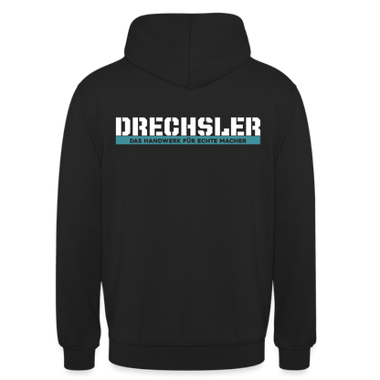 Unisex Hoodie HW-300 | MACHER "Drechsler" Schwarz Unisex Hoodie {{ color }}