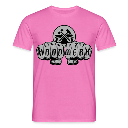 Unisex T-Shirt "Metallbauer" Pink Männer T-Shirt