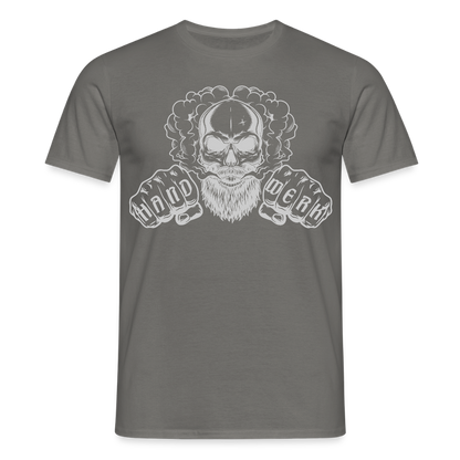 Unisex T-Shirt "Blackbeard-Handwerk" Graphit Männer T-Shirt