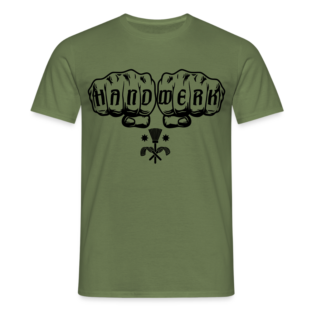Unisex T-Shirt "Schornsteingfeger" Militärgrün Männer T-Shirt
