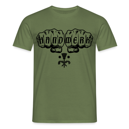 Unisex T-Shirt "Schornsteingfeger" Militärgrün Männer T-Shirt
