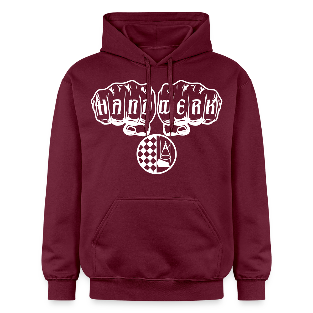 Gildan Unisex Softstyle® "Bodenleger" Maroon Gildan Unisex Softstyle® Midweight Hoodie
