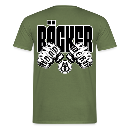 Unisex T-Shirt "Bäcker" - Militärgrün