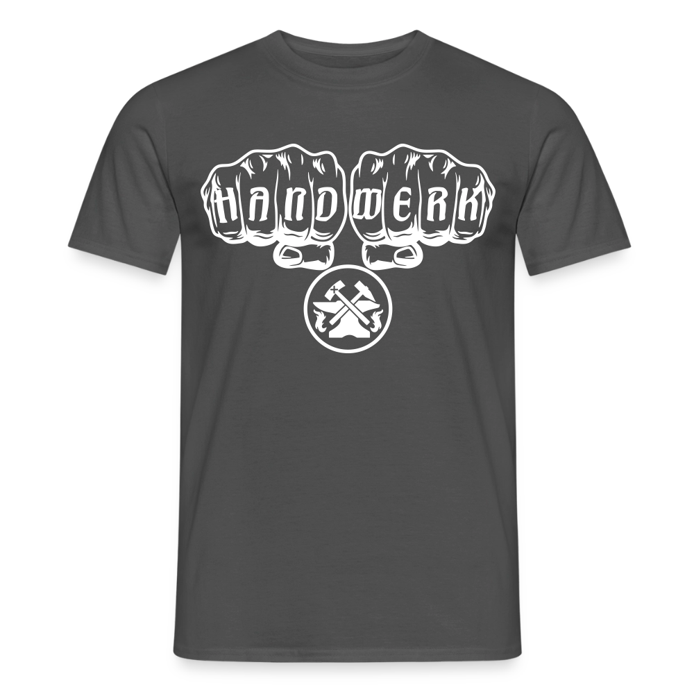 Unisex Spreadconnect Metallbauer T-Shirt aus Baumwolle, vorne mit Metallbauer-Motiv, bequemer Schnitt, in verschiedenen Farben.