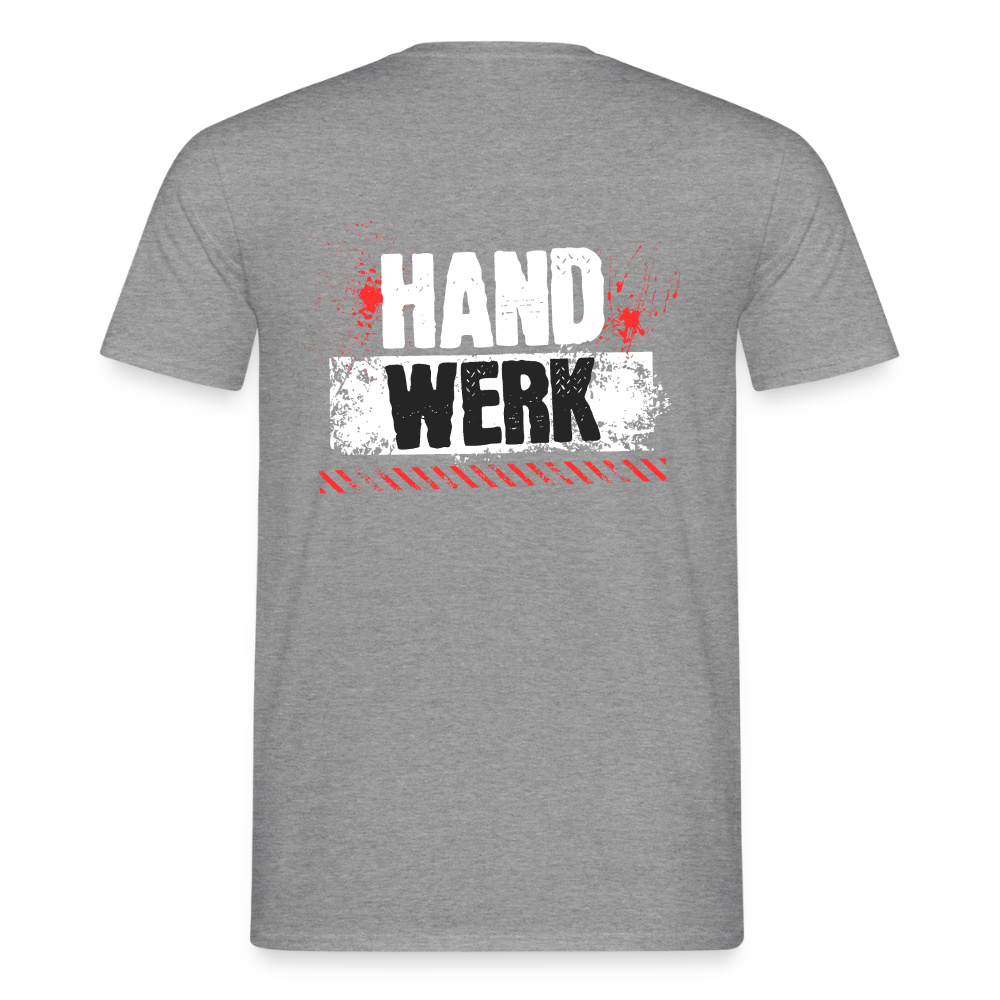Unisex Handwerk T-Shirt von Spreadconnect, Männer T-Shirt mit Druck auf der Rückseite, bequemes Baumwollshirt in neutralem Design