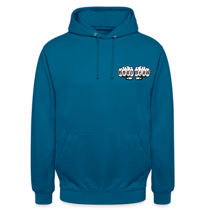 Unisex Hoodie "Drechsler" (beidseitig bedruckt) - Tiefseeblau 
