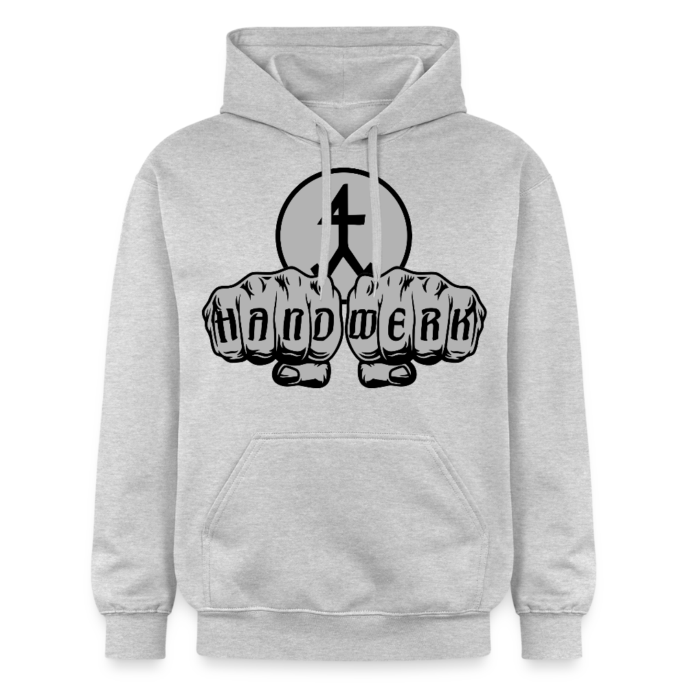 Gildan Unisex Softstyle® "Steinmetz" Hellgrau meliert Gildan Unisex Softstyle® Midweight Hoodie