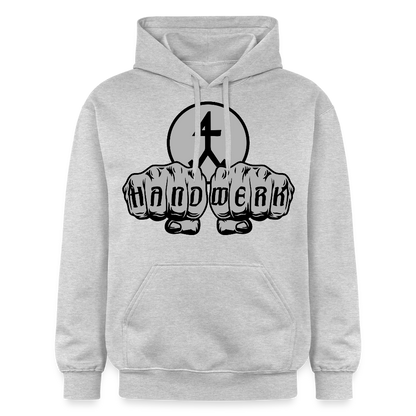 Gildan Unisex Softstyle® "Steinmetz" Hellgrau meliert Gildan Unisex Softstyle® Midweight Hoodie