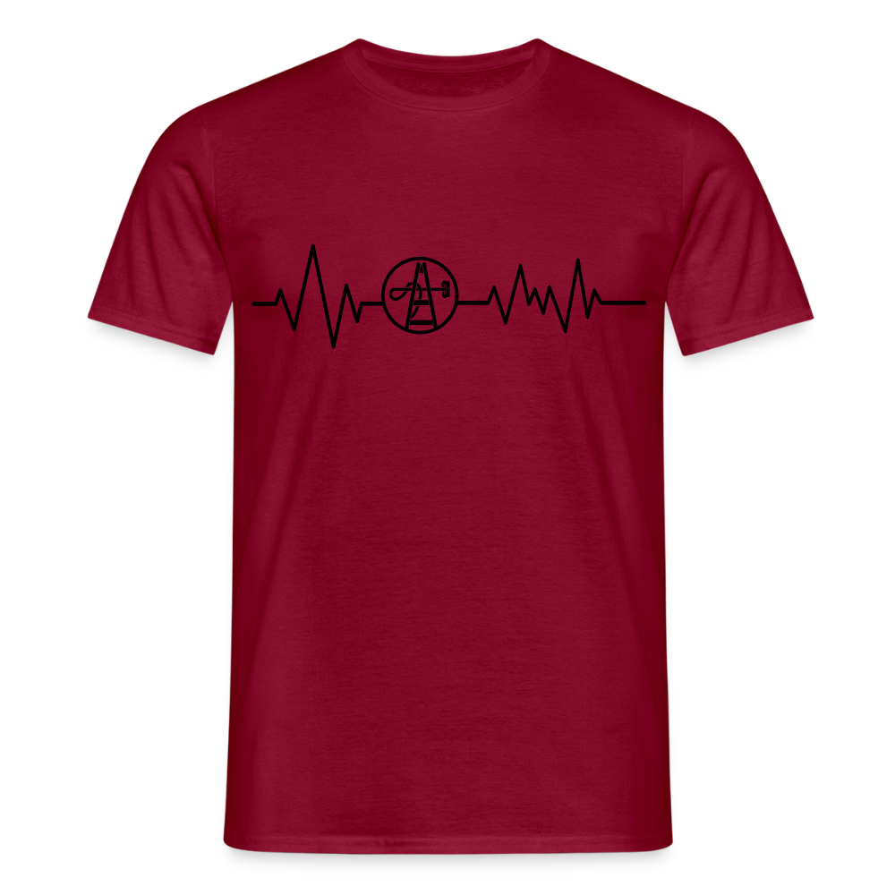 Unisex T-Shirt "Gebäudereiniger" Ziegelrot Männer T-Shirt