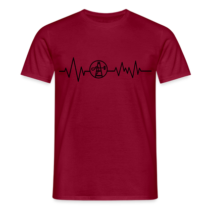 Unisex T-Shirt "Gebäudereiniger" Ziegelrot Männer T-Shirt