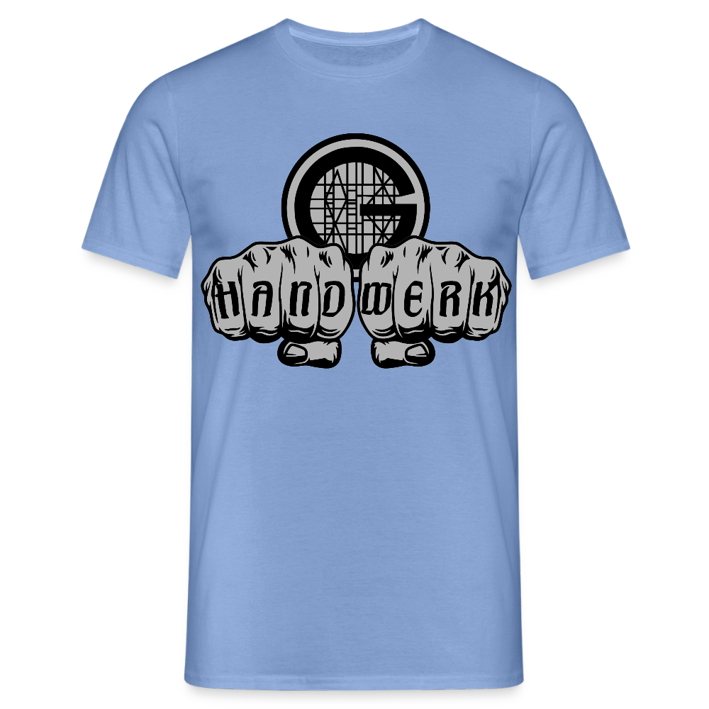 Unisex T-Shirt "Gerüstbauer" - carolina blue