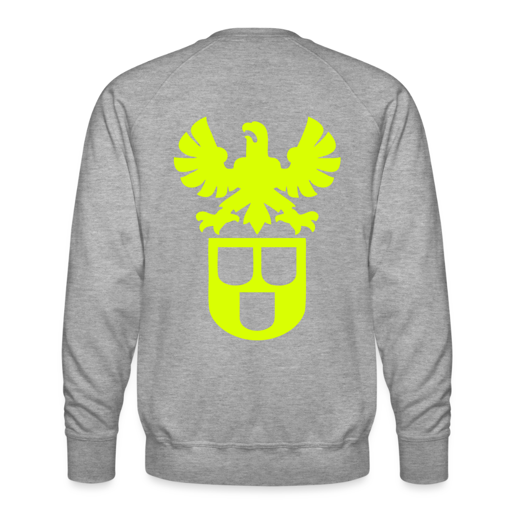 Unisex Premium Pullover "Maler" neongelb Männer Premium Pullover