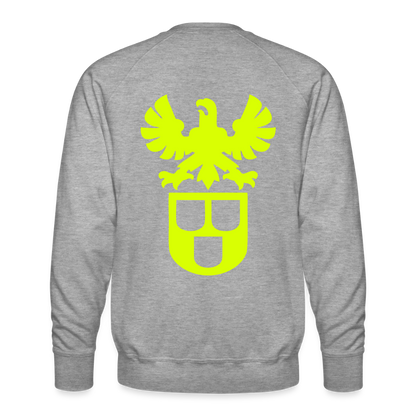 Unisex Premium Pullover "Maler" neongelb Männer Premium Pullover