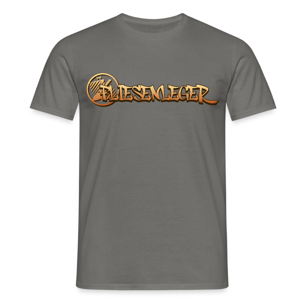 Unisex T-Shirt "Fliesenleger" Graphit Männer T-Shirt