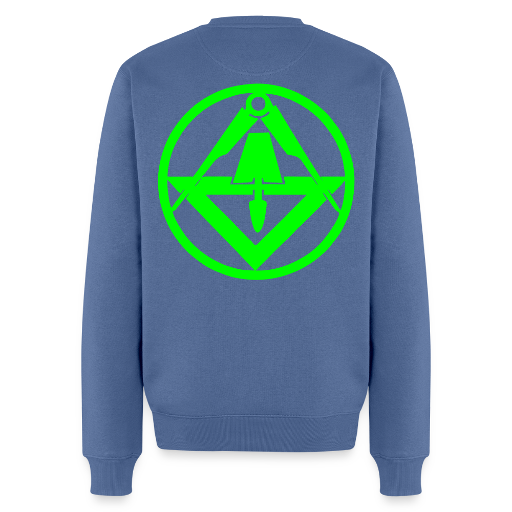 Unisex Premium Pullover "Stuckateur" neongrün Männer Premium Pullover