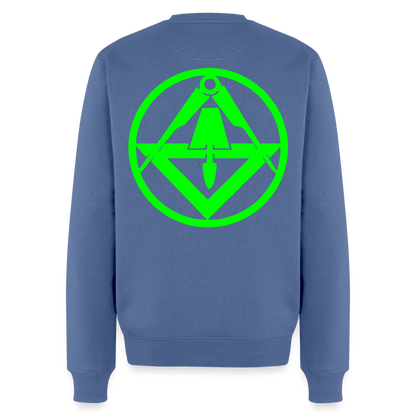 Unisex Premium Pullover "Stuckateur" neongrün Männer Premium Pullover