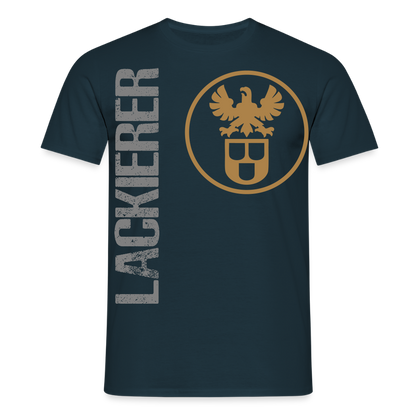 Unisex T-Shirt "Lackierer" Navy Männer T-Shirt