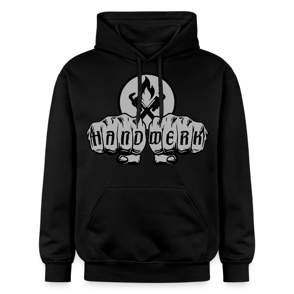 Gildan Unisex Softstyle® "Heizungsbauer" Schwarz Gildan Unisex Softstyle® Midweight Hoodie