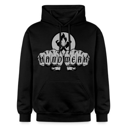 Gildan Unisex Softstyle® "Heizungsbauer" Schwarz Gildan Unisex Softstyle® Midweight Hoodie