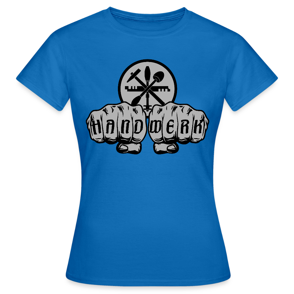 Frauen T-Shirt "Glaser" Royalblau Frauen T-Shirt