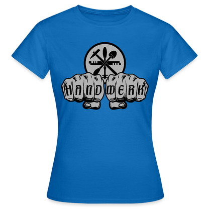 Frauen T-Shirt "Glaser" Royalblau Frauen T-Shirt