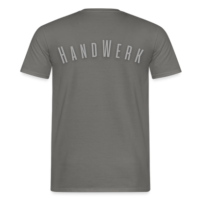 Unisex T-Shirt "Handwerk" Graphit Männer T-Shirt