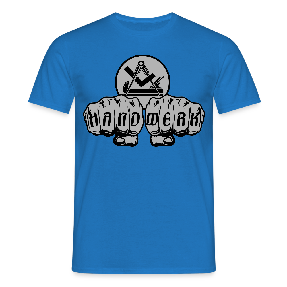 Unisex T-Shirt "Schreiner/Tischler" Royalblau Männer T-Shirt