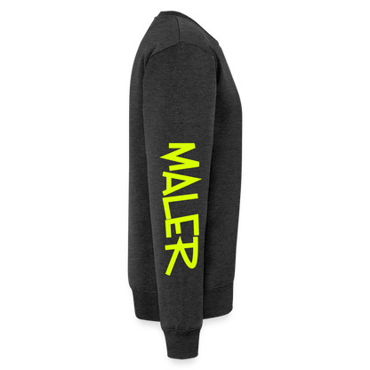 Unisex Premium Pullover "Maler" neongelb Männer Premium Pullover